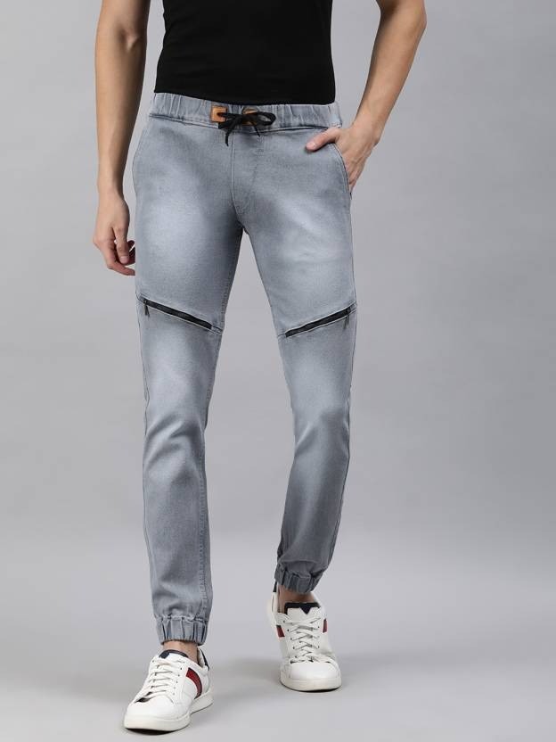 Slim Men Grey Jeans